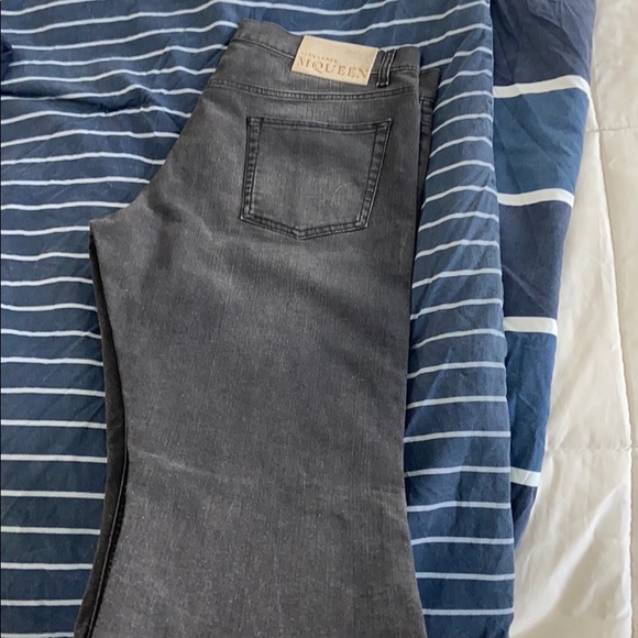 Alexander McQueen Black denim Jeans - Picture 7 of 7